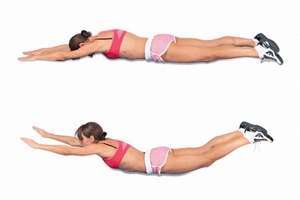 Какую зарядку делать утром если болит спина