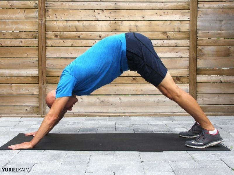 как исправить сутулость: поза собаки