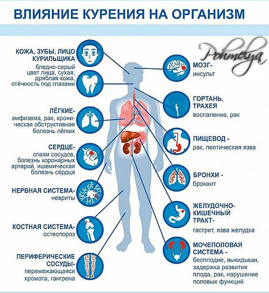 Болит голова после выкуренной сигареты